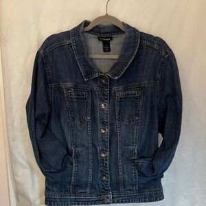 Lane Bryant Classic Blue Denim Jacket